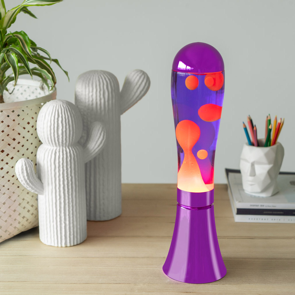 Lava Lamp Red Purple Balvi 26988