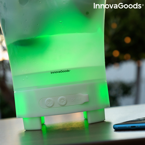 Lumisound wireless weatherproof shop led speaker