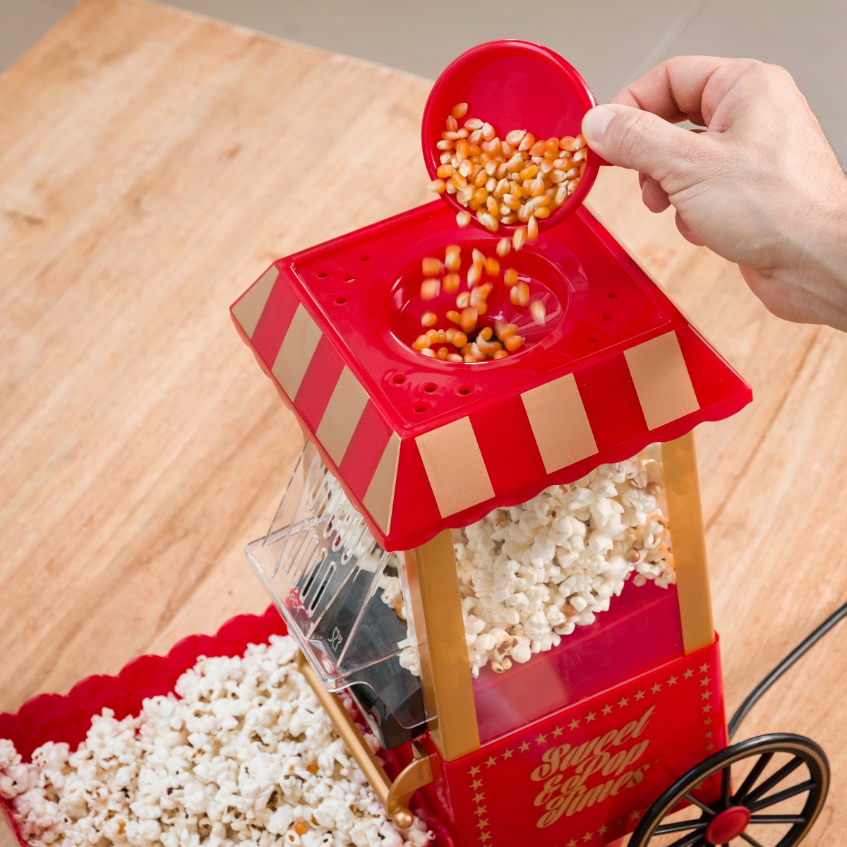 Click popcorn Popcorn