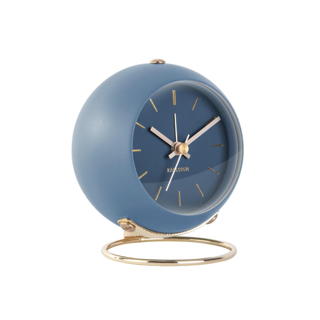 Alarm Clock Karlsson Globe Dark Blue Karlsson KA5833BL