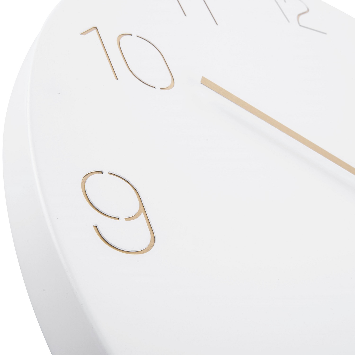 Wall Clock Karlsson Charm Engraved Numbers White 40cm Karlsson KA5762WH