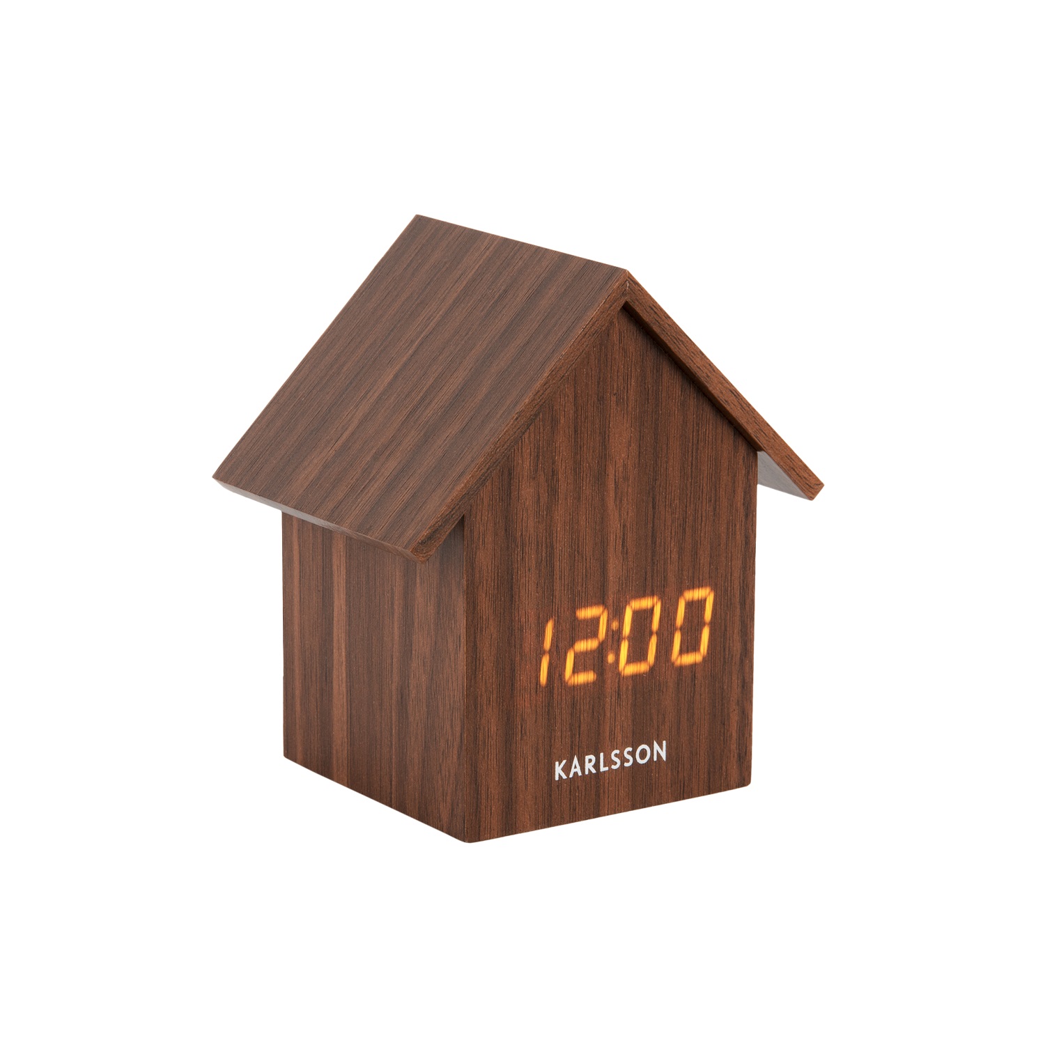Alarm Clock Karlsson House Dark Wood Karlsson KA5932DW