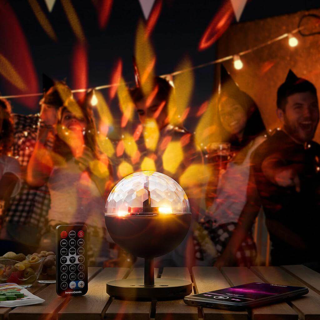 Rechargeable LED Projector with Speaker