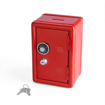 Money Box Safe Box Red