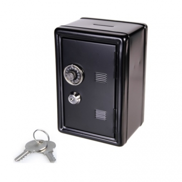 Money Box Safe Box Black