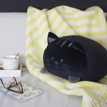 Cushion Kitty Black
