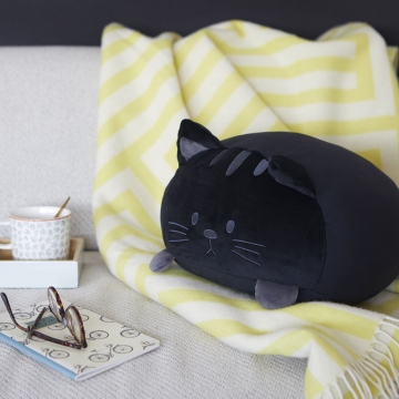Μαξιλάρι Καναπέ Kitty Black