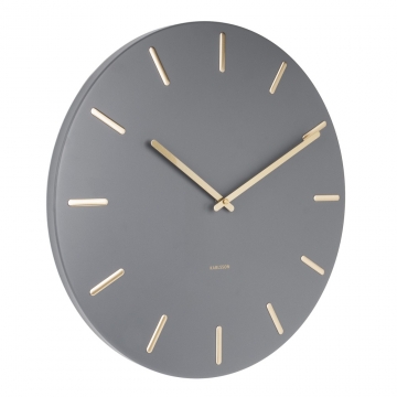 Ρολόι Τοίχου Karlsson Charm Grey 45 cm