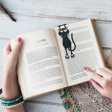 Bookmark Curious Cat