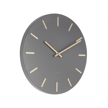 Wall Clock Karlsson Charm Grey 30cm