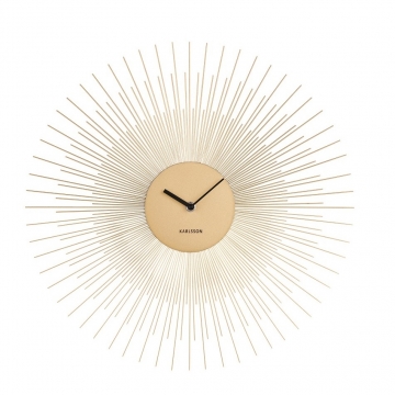 Ρολόι Τοίχου Karlsson Peony Gold