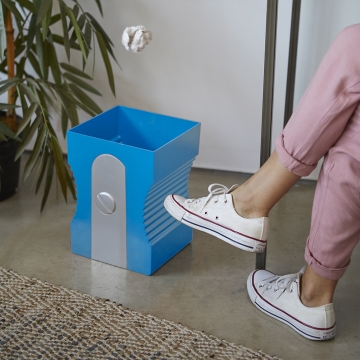 Waste Basket Sharpener Blue