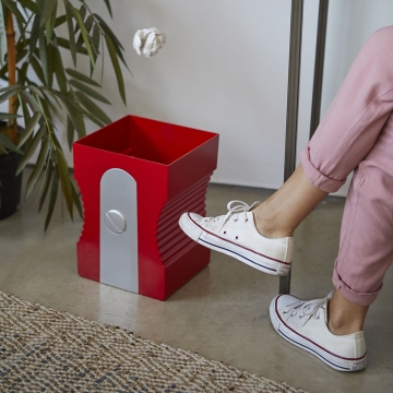 Waste Basket Sharpener Red