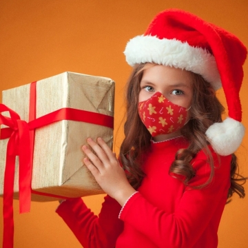 Face Mask Kids Ginger Cookie