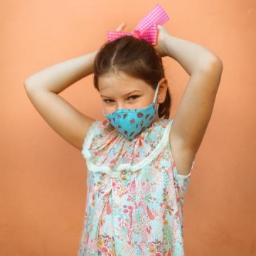 Face Mask Kids Pizza & Ice Creams