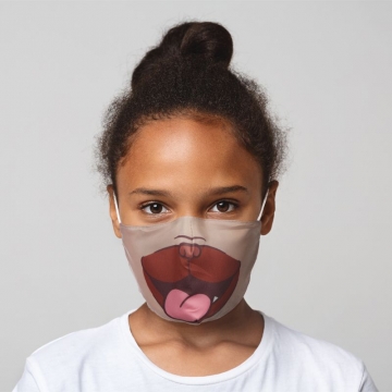 Face Mask Kids Pug