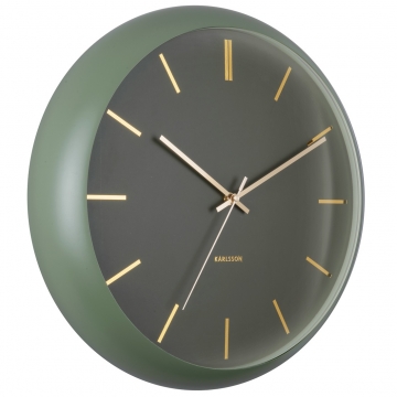 Ρολόι Τοίχου Karlsson Globe Green