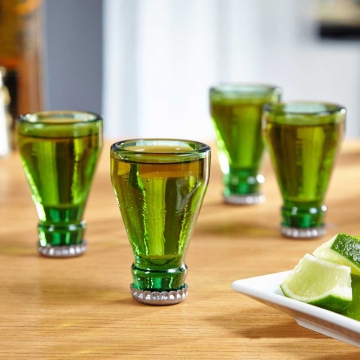 Shot Glasses Bottle Top
