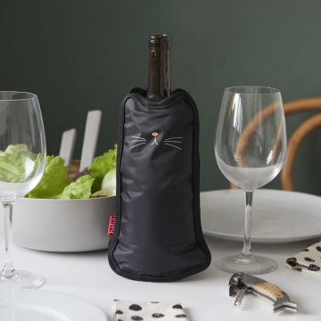 Wine Cooler Meow Black