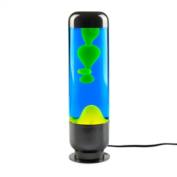 Φωτιστικό Lava Lamp Capsule Lime Blue