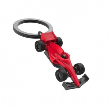 Keyring F1 Red Car