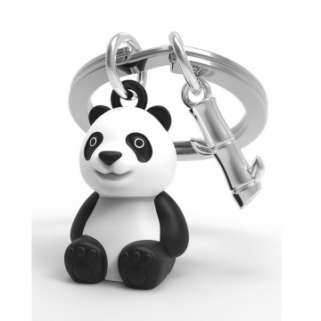 Keyring Panda & Bamboo