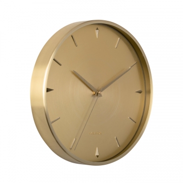 Ρολόι Τοίχου Karlsson Jewel Brushed Gold