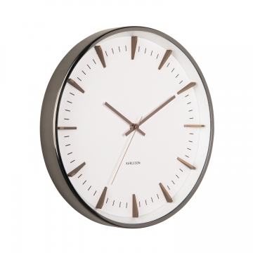 Wall Clock Karlsson Raised Batons Gun