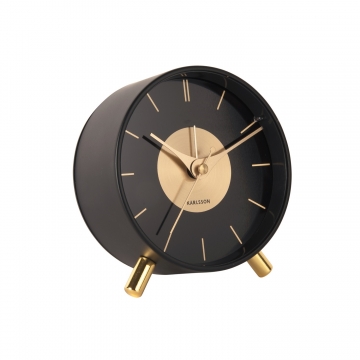 Alarm Clock Karlsson Gold Disc