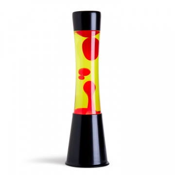 Φωτιστικό Lava Lamp Pink Yellow mat Black