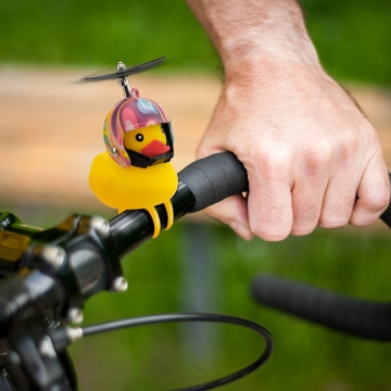 Bike Bell Duck Flower Power
