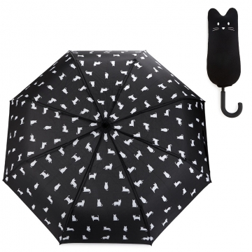 Umbrella Meowmbrella Black