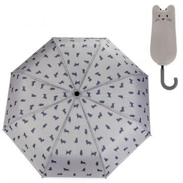 Umbrella Meowmbrella Gray