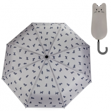 Umbrella Meowmbrella Gray