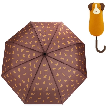 Umbrella Puppymbrella Brown