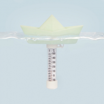 Pool - Bathtub Thermometer Boat Turquoise