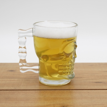 Beer Glass Skull