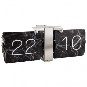 Ρολόι Flip Karlsson No Case Marble Black