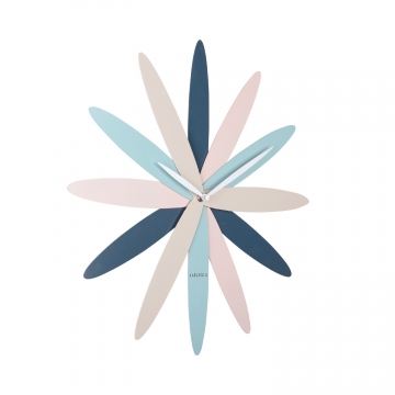 Ρολόι Τοίχου Karlsson Bloom Multicolor
