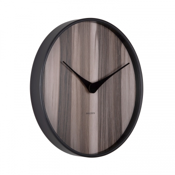 Ρολόι Τοίχου Karlsson Melange Dark Wood