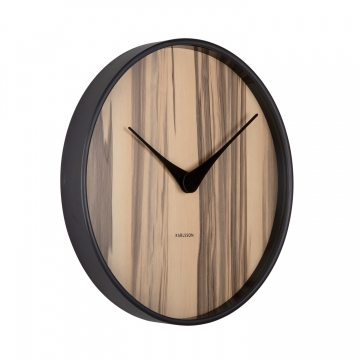 Wall Clock Karlsson Melange Light Wood