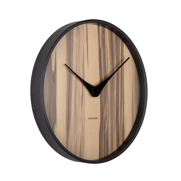 Ρολόι Τοίχου Karlsson Melange Light Wood