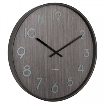 Ρολόι Τοίχου Karlsson Pure Large Walnut