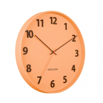 Ρολόι Τοίχου Karlsson Summertime Soft Orange