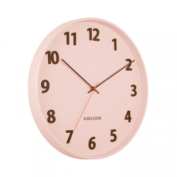 Ρολόι Τοίχου Karlsson Summertime Soft Pink