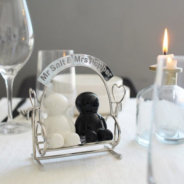 Αλάτι Πιπέρι Σετ Mr. Salt & Mrs Pepper