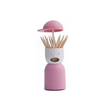 Toothpick Holder Picky Boy Pink