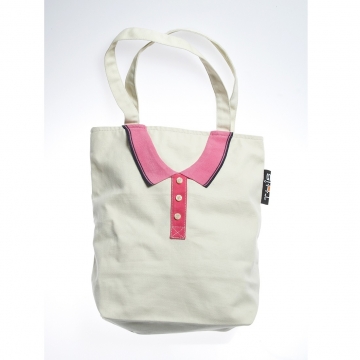 Τσάντα Ώμου Υφασμάτινη Polo Fuchsia