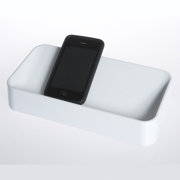 Mobile Desk Holder Lexon White