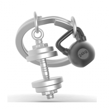 Keyring Dumbbell